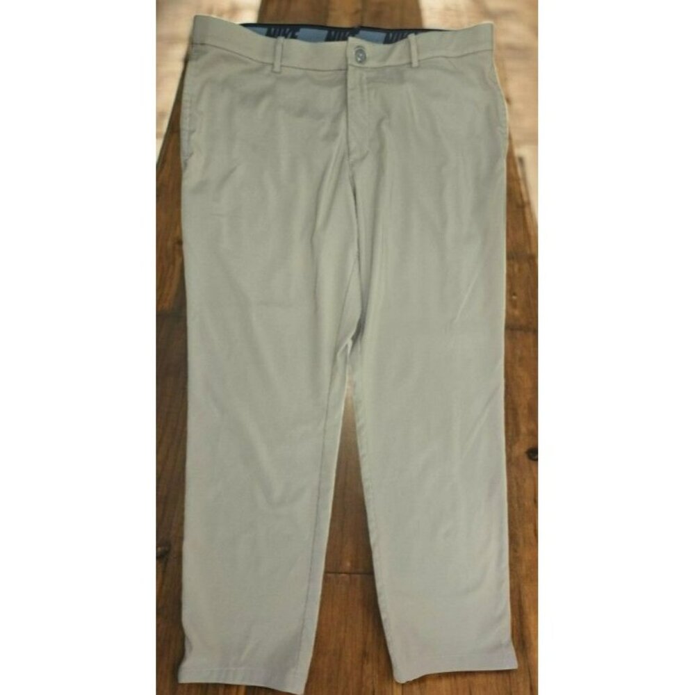 Nike Mens Khaki Dri-Fit Pants 38x30